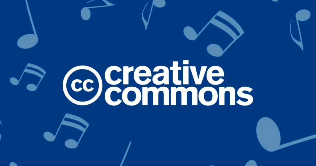 Библиотека музыки по системе creative commons