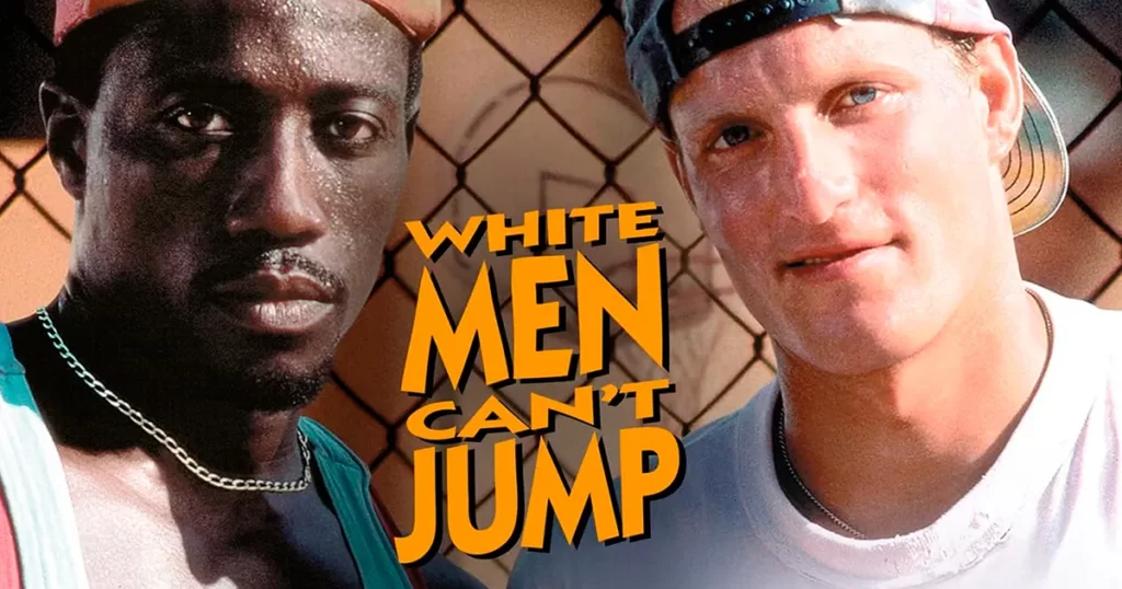 Спортивный фильм "Белые люди не умеют прыгать"