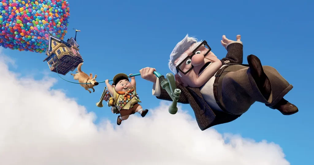 Мультфильм студии Pixar "Вверх"